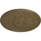 Ekena Millwork Milton Ceiling Medallion (Fits Canopies up to 7 7/8"), 40 5/8"OD x 1 3/4"P, Mississippi Mud CM40MIMMF - alternate 2
